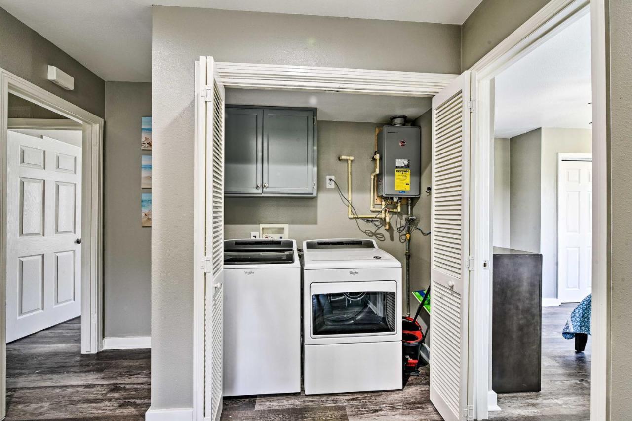 Spacious And Modern Family Duplex In Galveston! Exterior foto